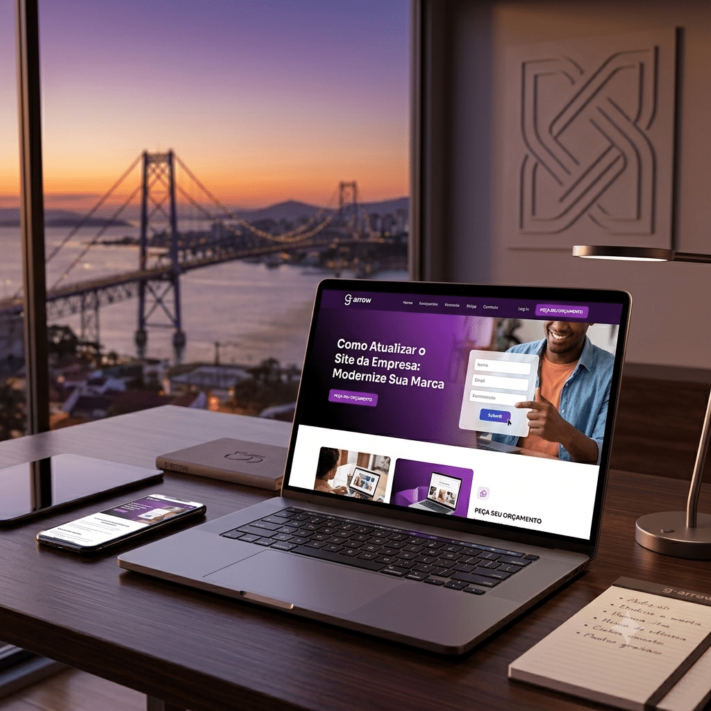 Como atualizar o site da empresa