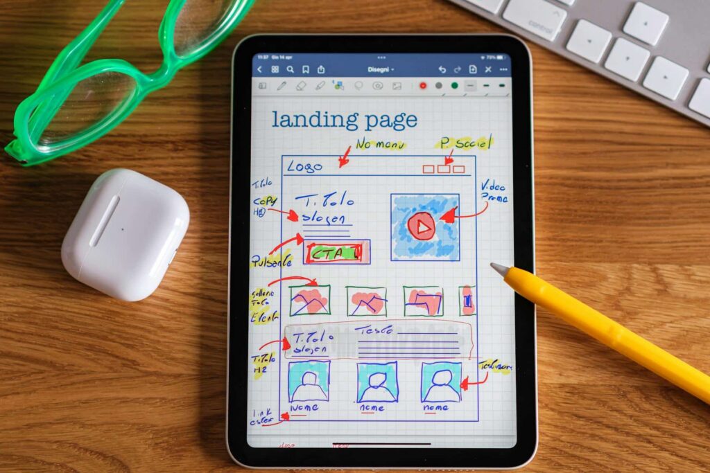 Diferença entre site e landing page